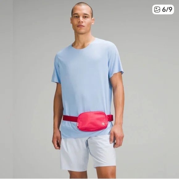 NW0T ❤️ Lululemon Cherry Mist Red Everywhere Belt Bag - Picture 7 of 8